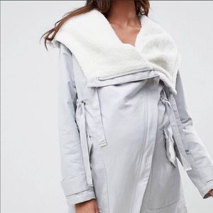 ASOS Maternity Coat baby blue